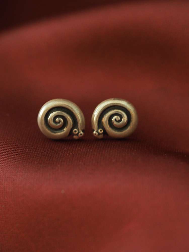 Scottish skirt digit Kalevala Koru, Vaskikäärme korvakorut hopea - Korupankki